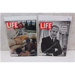 Pair of Life Magazines