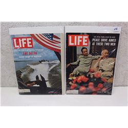 Pair of 60s Life Magazines