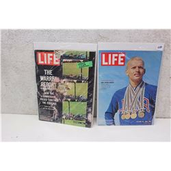 Pair of 60s Life Magazines