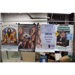 Lot of Movie Posters (6)(Sleepy Hollow, Iris, Urban Legend)