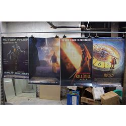 Lot of Movie Posters (5)(Hugo In 3D, Kill Bill Vol.2, Under The Boardwalk)