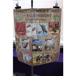 Canadian Finals Rodeo 10 Year History Poster (1971-1980)
