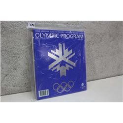 Olympic Souvenir Program Booklet 2002 Winter Games