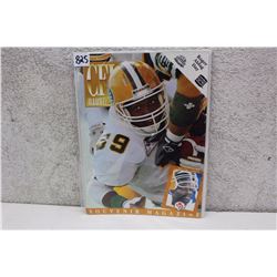 CFL Illustrated Edmonton Eskimos Magazine