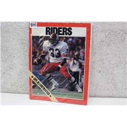 CFL Illustrated Rough Riders Souvenir Magazine