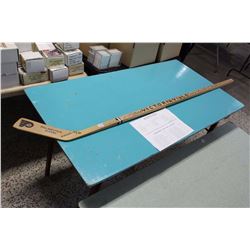 Hockey Stick Autographed by some 1974 Philadelphia Flyers & Saskatchewan NHL - WHA All-Stars