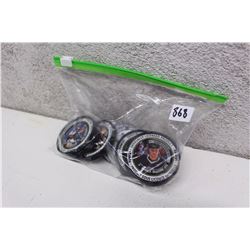 Lot of Assorted Metal Hockey Card Pogs