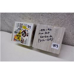 1991-92 Pro Set Hockey Cards Series II Sets (346-615)(Factory Sealed)