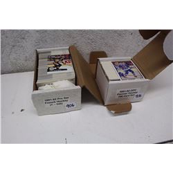1991-92 Pro Set French Hockey Series and 1991-92 O-Pee-Chee Premier Hockey (1-345, and 198 Cards)