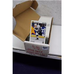 1991-92 Upper Deck Hockey Card Set (1-700)