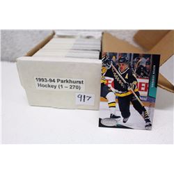 1993-94 Parkhurst Hockey Cards Set (1-270)