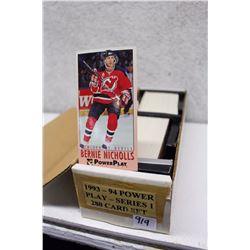 1993-94 Power Play Series I Hockey Cards Set (280 Cards)