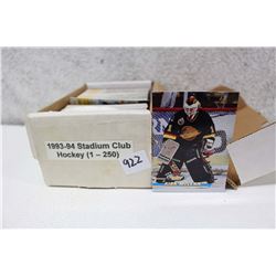 1993-94 Stadium Club Hockey Cards Set (1-250)