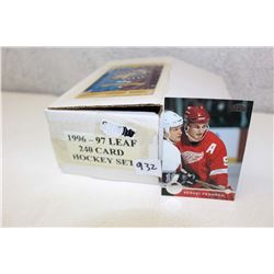 1996-97 Leaf Hockey Cards Set (240 Cards)