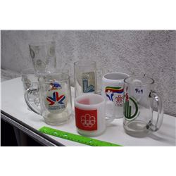 Lot of Olympic Games Related Glasses