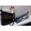 Image 1 : Heat Sealer With  Plastic Wrap Included (Tested, Working)