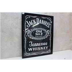 Framed Jack Daniels Advertisment