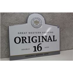 Metal Original 16 Sign