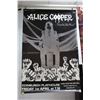 Image 1 : Alice Cooper Concert Poster (58” x 40”)