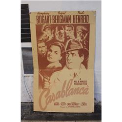 Casablanca Movie Poster (41” x 67”)