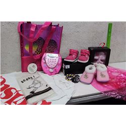 Lot of Misc (Nike Jordan’s, Hello Kitty CD Player, Cotton Handkerchiefs, etc;)