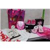 Image 1 : Lot of Misc (Nike Jordan’s, Hello Kitty CD Player, Cotton Handkerchiefs, etc;)
