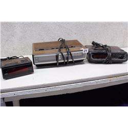 Lot of Radio Alarm Clocks (3)