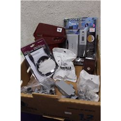 Lot of Misc (USB Data Link Cable, Door Chime Security Set)