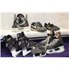 Image 1 : Lot of Hockey Skates (4 Pairs) & Soccer Cleats (2 Pairs)