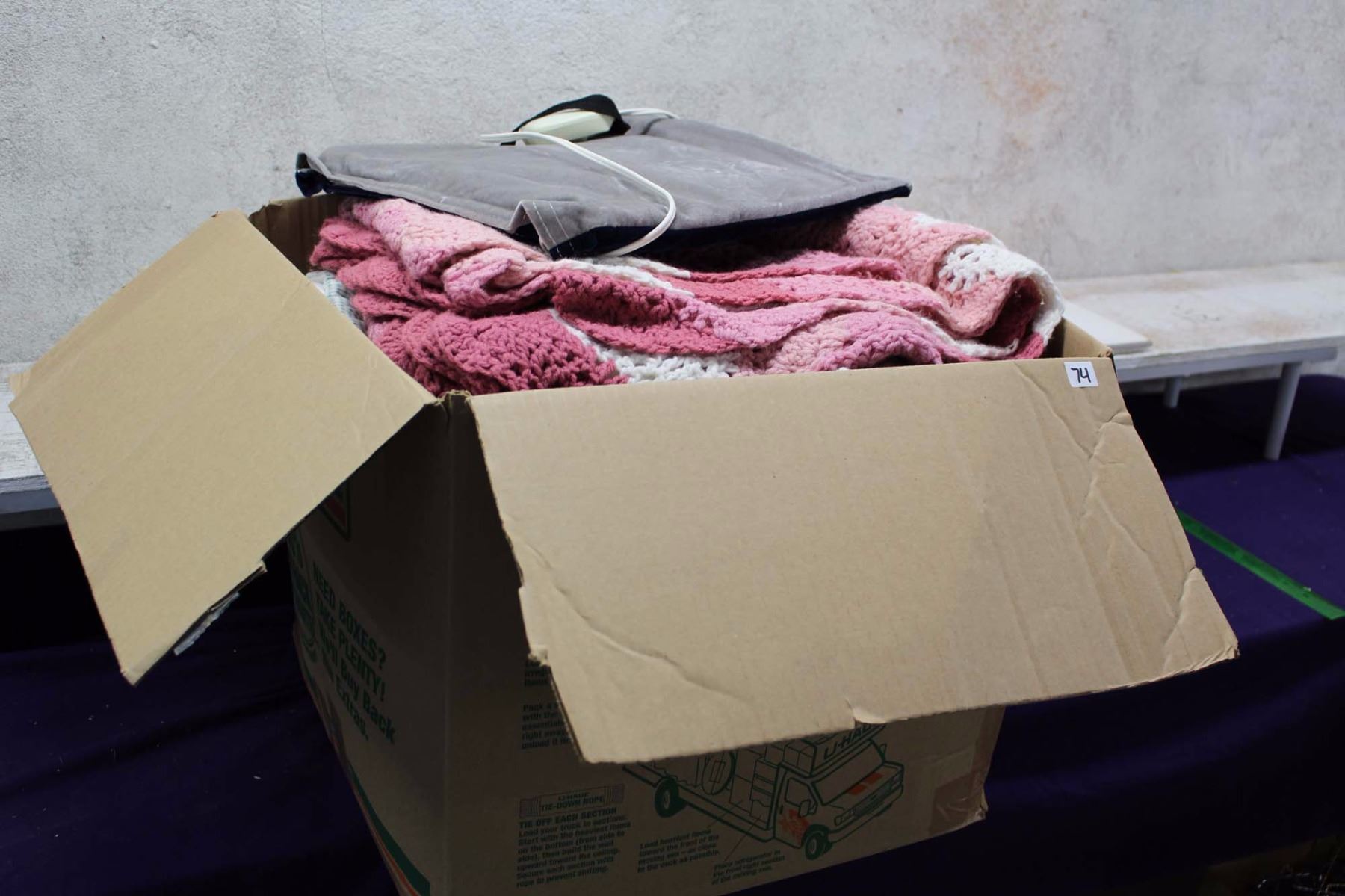 Lot of Blankets (5 Including 1 Heated Blanket) Bodnarus Auctioneering