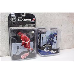 NHL Figures (2)(Nicklas Lidstorm & Henrik Sedin)