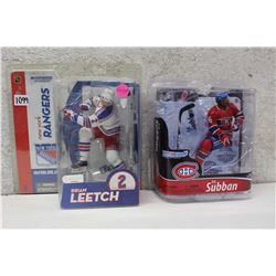 NHL Figures (2)(Brian Leetch & P.K Subban)