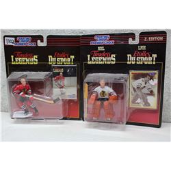 Starting Lineup Timeless Legends NHL Figures (2)(Glenn Hall & Bobby Hull)