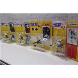Starting Lineup NHL Figures (4)(Mario Lemieux(2), Pat LaFontaine, Jeremy Roenick)