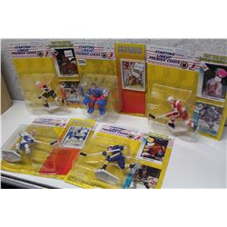 Starting Lineup NHL Figures (5)(Mike Richter, Eric Lindros, Steve Yzerman, Brett Hull & Alexander Mo