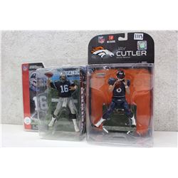 NFL Figures (2)(Chris Weinke & Jay Culter)