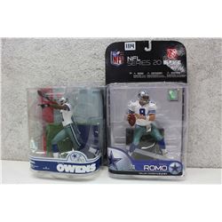 NFL Figures (2)(Terrell Owens & Tony Romo)