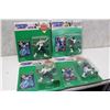Image 1 : Starting Lineup NFL Figures (4)(Curtis Martin, Stan Humphries(2)& Marshall Faulk)