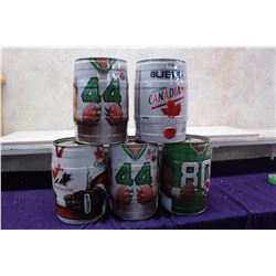 Assorted Bubba Cans (5)