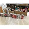 Image 2 : Lot of Assorted Soda & Liquor Cans (40)(Coke, Dr Pepper, Molson Canadian, etc;)