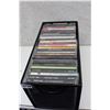 Image 1 : Lot of Assorted Music CDs & Case (24)(Celine Dion, Sarah McLachlan, Backstreet Boys, etc;)