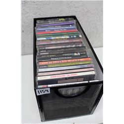 Lot of Assorted Music CDs & Case (24)(Nirvana, Bob Marley, Tracy Chapman, etc;)