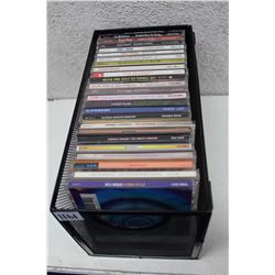 Lot of Assorted Music CDs & Case (24)(Van Morrison, Kula Shaker, Modest Mouse, etc;)