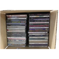 Lot of Assorted Music CDs (40+)(Mozart, Sarah McLachlan, Metallica, etc;)