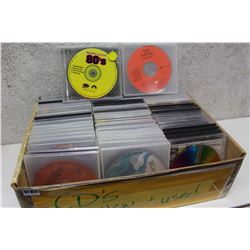 Lot of Misc CDs (50+)(The Smiths, Music From The 80s, etc;)