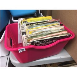 Lot of 45 RPM Records