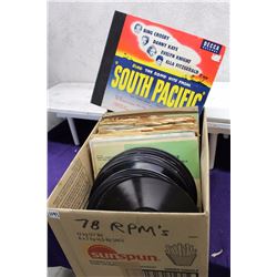 Lot of 78 RPM Records