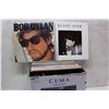 Image 1 : Box of LP Records (Bob Dylan, Elton John, etc;)