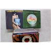 Image 1 : Box of LP Records (Leroy Gomez, Christopher Cross, etc;)