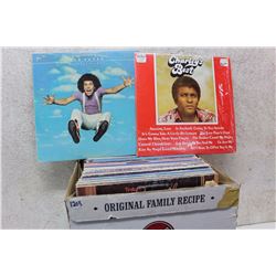 Box of LP Records (Charley’s Best, Leo Sayer, etc;)